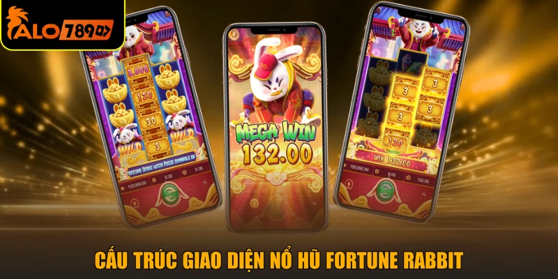 Cấu trúc giao diện Nổ hũ Fortune Rabbit